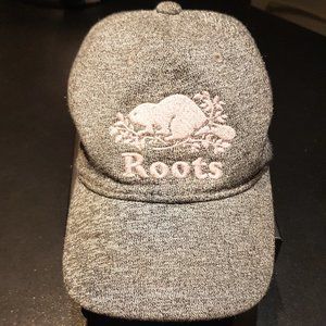 ROOTS KIDS TODDLER BASEBALL CAP  GREY  12-14 MONTHS